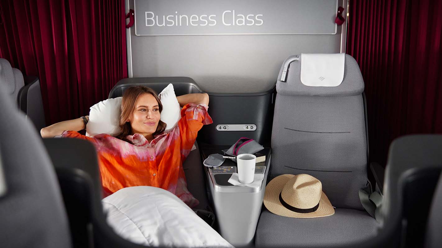 Eurowings Discover Brand Pannels Business Class